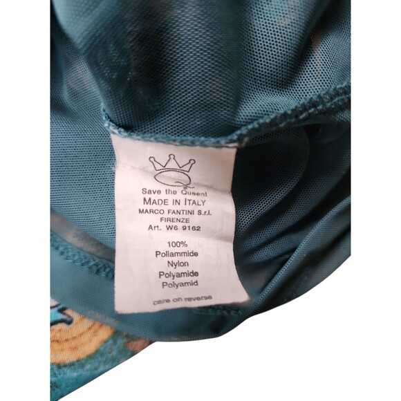 Save The Queen Y2K Fairy Grunge Multicolor Mesh Top Womens Large Steampunk Artsy - Picture 6 of 9